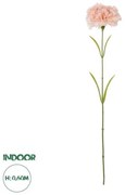 Artificial Garden PALE PING CARNATION BRANCH 21208 Τεχνητό Διακοσμητικό Κλαδί Γαρίφαλο Απαλό Ρόζ Y60cm Globostar 21208 Ροζ