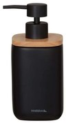 Δοχείο Κρεμοσάπουνου Mind 200ml Black Sealskin Κεραμικό