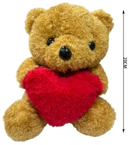 Λούτρινο Αρκουδάκι Με Καρδούλα- Teddy Bear