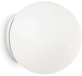 Φωτιστικό Τοίχου-Απλίκα Mapa 059815 20x18cm 1xE27 60W White Ideal Lux