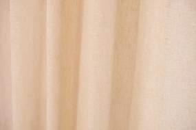 Κουρτίνα με Τρέσα 140x270 9290 Μπεζ