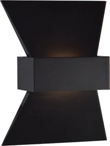 Απλίκα Τοίχου LED Aca Elegant ZD81166LEDBK Black