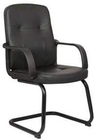 Πολυθρόνα Υποδοχής BF1300V ΕΟ533 57x59x95cm Black