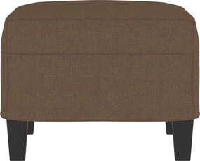 vidaXL Υποπόδιο Καφέ60x50x41 εκ. Υφασμάτινο