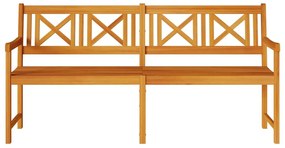 vidaXL Παγκάκι Κήπου 180 x 56 x 90 εκ. Σταθερό Ξύλο Ακακίας