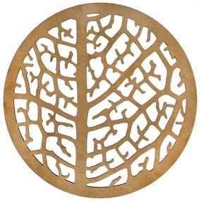 Σουπλά Coral (Σετ 4Τμχ) 790PYN1101 36x36cm Honey Hermia Ξύλο