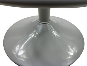 Σκαμπό Bar ArteLibre QUERIDA Λευκό PP/Μέταλλο 44x45x58/81-79/102cm