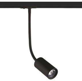 Σποτ Ράγας 2 Καλωδίων OLIV1030B2 Φ5,5x42cm Led 850lm 10W 3000K Black Aca