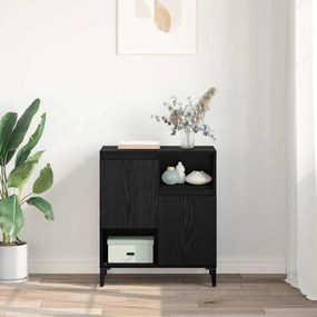 vidaXL Πλαϊνό γραφείο Μαύρη δρυς 60 x 35 x 70 cm Επεξεργασμένο ξύλο