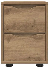 vidaXL Κομοδίνο Artisan Oak 30,5 x 30 x 43 εκ Επεξεργασμένο ξύλο
