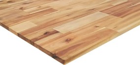 vidaXL Ράφι Κρεμαστό 120x40x2 εκ. Φινίρισμα Λαδιού Μασίφ Ακακία