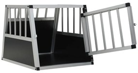 vidaXL Κλουβί Σκύλου με Μονή Πόρτα 54 x 69 x 50 εκ.