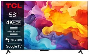 TCL 58P655 Smart Τηλεόραση 58" με Google TV & Game Master 2.0 4K HDR