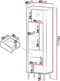 Βιτρίνα Marly Reg I