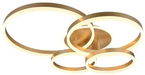 Φωτιστικό Οροφής - Πλαφονιέρα Drake 632210479 50W 5850lm 2700-6500K Gold Trio Lighting