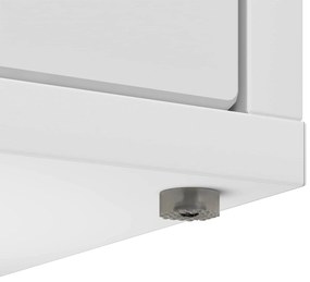vidaXL Σπίτι Γάτας Λευκό 51 x 30 x 42 εκ. Επεξεργασμένο ξύλο