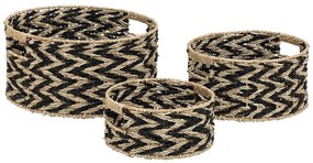 Σετ διακοσμητικά καλάθια Angie Atmosphera - 3 τεμάχια