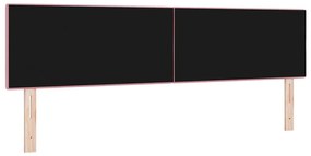 vidaXL Κεφαλάρι Επιτοίχιο με κεφαλάρι Ροζ 180 cm Βελούδο