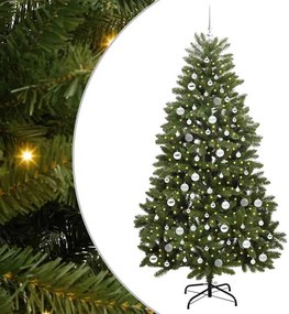 vidaXL Τεχνητό Χριστουγεννιάτικο Δέντρο 210 cm 300 LED Θερμό λευκό
