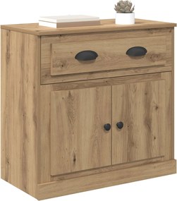 vidaXL Highboard Artisan Oak 70 x 35,5 x 67,5 εκ. Επεξεργασμένο ξύλο
