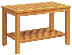 vidaXL Τραπέζι καφέ  70x40x45 εκ. από μασίφ ξύλο ακακίας