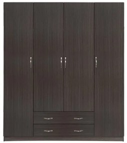 ΝΤΟΥΛΑΠΑ 4ΦΥΛΛΗ ΜΕ 2 ΣΥΡΤΑΡΙΑ AZALEA 200x55.5x180Υ εκ. HM353.01 ZEBRANO