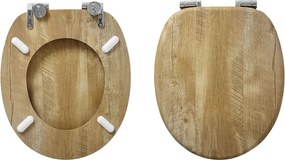 Tiger Hetta Καπάκι Λεκάνης MDF Brown 800589