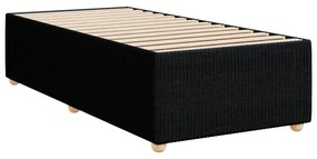 ΚΡΕΒΑΤΙ BOXSPRING ΜΕ ΣΤΡΩΜΑ ΜΑΥΡΟ 80 X 200 ΕΚ. ΥΦΑΣΜΑΤΙΝΟ 3287285