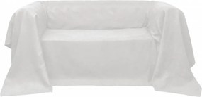 Κάλυμμα Καναπέ Κρεμ 140 x 210 εκ. από Micro-suede