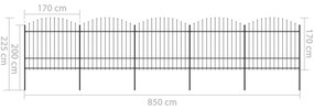 ΚΑΓΚΕΛΑ ΠΕΡΙΦΡΑΞΗΣ ΜΕ ΛΟΓΧΕΣ ΜΑΥΡΑ (1,5-1,75) X 8,5 Μ. ΑΤΣΑΛΙΝΑ 277743