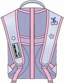 Σχολική Τσάντα Stitch Λιλά 41 cm