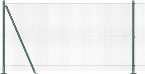 vidaXL Στύλος Περιφράξεων Πράσινο