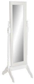 Καθρέφτης Καλλωπισμού Home ESPRIT Λευκό 50 x 50 x 157 cm