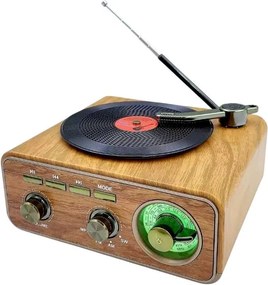 Επαναφορτιζόμενο ραδιόφωνο Retro - M1317BT - 113179 - Light Brown