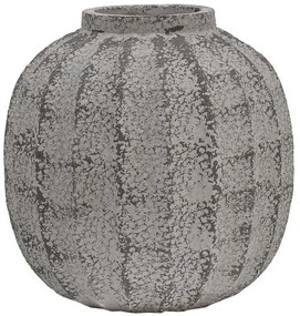 Βάζο 374-225-598 34x34x50cm Grey Πολυρεσίνη