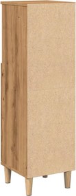 vidaXL Ντουλάπι μπάνιου Δρυς τεχνίτης 30x30x100 cm Κατασκευασμένο ξύλο