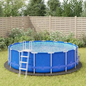 vidaXL Εδαφοκάλυψη Πισίνας Ø 458 cm (2 mm) Μη Υφαμένο Ύφασμα