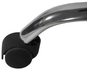 ΚΑΡΕΚΛΑ ΓΡΑΦΕΙΟΥ LAGOM HM1198 ΜΑΥΡO PVC-ΜΕΤΑΛ.ΒΑΣΗ-ΜΑΥΡΟ NYLON ΣΚΕΛΕΤΟΣ 60x70x104Υεκ