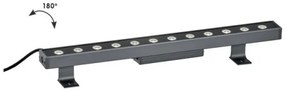 Wall washer LED Marvel αλουμινίου ανθρακί L60 Viokef 4187300 Ανθρακί