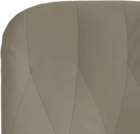 vidaXL Πολυθρόνα Relax με Υποπόδιο Ανοιχτό Γκρι Βελούδινη
