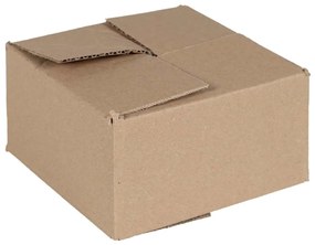 Πτυσσόμενο Κουτί 50 pcs Φυσικό 15 x 15 x 8 εκ. Χαρτόνι