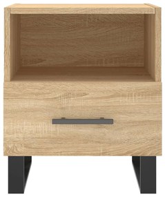 vidaXL Κομοδίνο Sonoma Δρυς 40 x 35 x 47,5 εκ. από Επεξεργασμένο Ξύλο