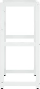 vidaXL Έπιπλο Μπάνιου Λευκό 40 x 38 x 83 εκ. Σιδερένιο