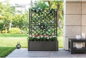 Γλάστρα Stefanplast Ορθογώνιο 100 x 43 x 142 cm Γραφίτης