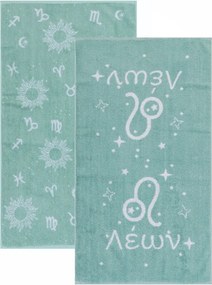 Πετσέτες Προσώπου (Σετ 2τμχ) Kentia Astrology Leon