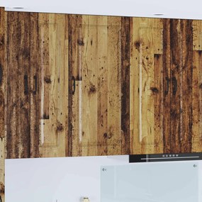 Ντουλάπα Κουζίνας με ράφι Παλιό ξύλο 50 x 31 x 100 εκ.