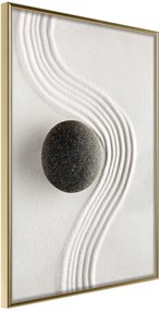 Αφίσα - Zen Garden - 20x30 - Χρυσό - Χωρίς πασπαρτού