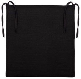 ΜΑΞΙΛΑΡΙ ΚΑΡΕΚΛΑΣ BOGI  TEXTILENE ΣΕ ΜΑΥΡΟ ΧΡΩΜΑ--43x41x3.5(πάχος)εκ. 43x41x3.5 εκ.