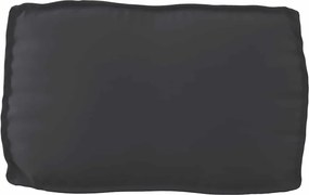 vidaXL Μαξιλάρι Μαύρο 70 x 40 x 12 cm Ύφασμα Όξφορντ