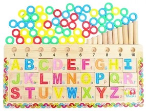 Εκπαιδευτικό Ξύλινο Παιχνίδι - Teaching logarithmic board